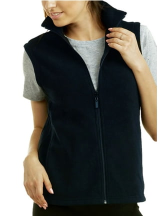 Womens fleece store vest walmart