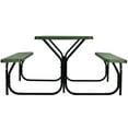 thumbnail image 2 of Topcobe Picnic Table Bench Set for Outdoor Camping, Outdoor Furniture Set, Green, 2 of 9