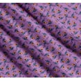 thumbnail image 3 of Soimoi Cotton Voile Fabric Text,Rugby Ball & Bird Cartoon Printed Fabric 1 Yard 56 Inch Wide, 3 of 7