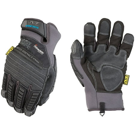 - Impact Pro Winter Gloves (Medium, Grey/Black), C40 3M Thinsulate Insulation traps warm air to help regulate your body temperature By Mechanix Wear Ship from US