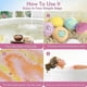 thumbnail image 3 of Bath salt ball set cleansing bath tablets bath ball aromatherapy bath salt bath bath ball, 12 pieces, 3 of 5