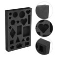 thumbnail image 1 of BESTYASH Graphite Crucible Mold for Jewelry Casting with 20 Holes Black Graphite Metal Melting Casting Mold, 1 of 6