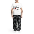 thumbnail image 5 of CafePress - Someone In California Men's Light Pajamas - Men's Light Loose Fit Cotton Pajama Set, 5 of 7
