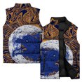 thumbnail image 3 of Chaleco con estampado de león elegante para hombre, chalecos con estampados modernos, cómodos y cálidos para hombre, chalecos a prueba de viento frío, chalecos para hombre, ropa para hombre genial, 3 of 5