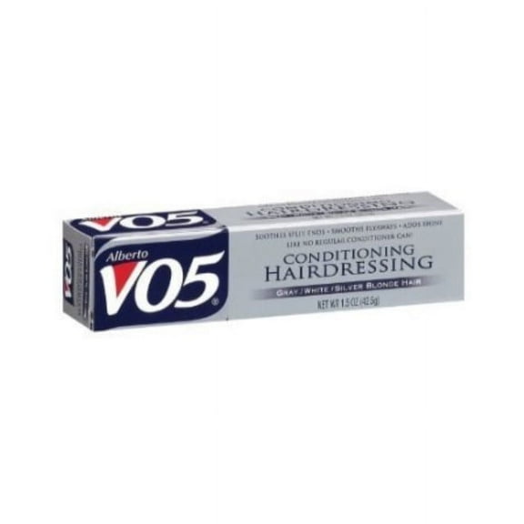 alberto vo5 conditioning hairdressing for gray/white/silver blonde hair, 1.5 ounces (pack of 2)