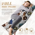 thumbnail image 3 of KLL Ultra Soft Microfiber Body Pillow Cover/Pillowcases 20"x54" with Hidden Zipper Closure-Color Tractor, 3 of 5