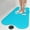 D-blue, variant on KALAKALA No Suction Cup Bath Mat: 39x16 inch Extra Long Bathmat│Perfect for Refinished or Ordinary Bath Tubs│Made of Nature Rubber│a Blessing for The Elderly and Children (Light Green)