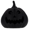 thumbnail image 3 of My Texas House Halloween Jack-o'-Lantern Tabletop Decoration, Black, 9", 3 of 6
