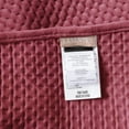thumbnail image 3 of Kasentex  All Season Plush Poly Velvet Lavish Design Quilt Set Soft and Warm Machine Washable Coverlet Red Queen, 3 of 5