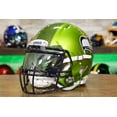 thumbnail image 6 of SHOC Zero G Plus Football Visor - Chrome Mirror, 6 of 6