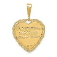 thumbnail image 3 of 14K Yellow Gold Charm Pendant Themed 50 29 mm 20 50Th Anniversary, 3 of 4