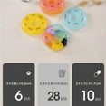 thumbnail image 6 of RBCKVXZ Storage,7-Sided Portable Box Planner Small Case (Seven Day Weekly Container) Medication,Holder Boxes Organizer Pillbox Dispenser Organizer on Clearance Under $5, 6 of 9