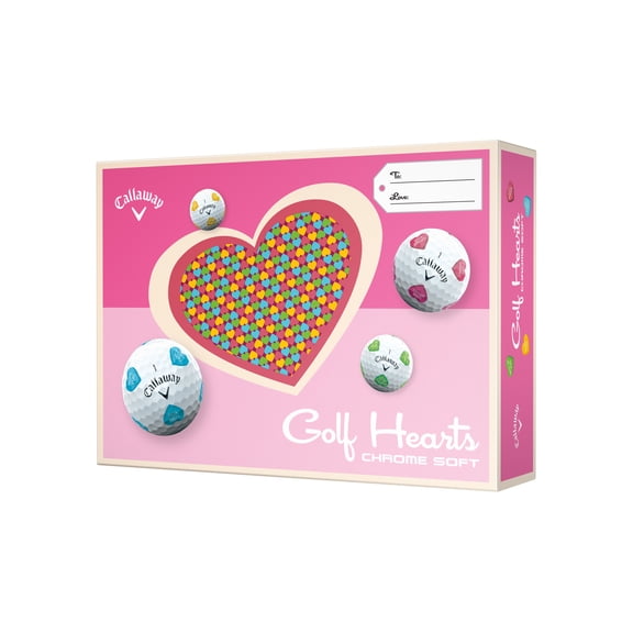 Callaway Golf Chrome Soft 26 - Truvis Golf Hearts 12 ball pk