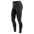 thumbnail image 2 of Women's Nike Black Buffalo Bills Edge Wordmark Dri-FIT Leggings, 2 of 3
