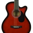 thumbnail image 4 of Main Street Guitars 6 Strings Acoustic Guitar, Red 12 oz, 38", 4 of 7