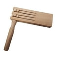 thumbnail image 2 of Instrumento de trinquete de doble fila, juguete de madera para hacer ruido, percusión manual tradicional, juguete educativo, caja de resonancia para, 2 of 8