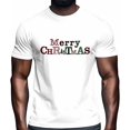 thumbnail image 2 of Camisetas para hombre con frase "Feliz Navidad", camisetas casuales de manga corta para hombre, camisetas gráficas para adolescentes, niños y hombres., 2 of 8