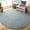 Blue/Black, variant on Safavieh  Handmade Abstract Bettie Modern Viscose Rug Blue/Black 6'  x  6' 6' Round Indoor,Handmade Round