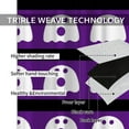 thumbnail image 4 of Halloween Happy Purple Rod Pocket Curtain, Cute Funny Ghost Extra Long Traditional Blackout Curtains, Room Darkening Divider Curtains for Living Room Bedroom Kitchen Kids Room Balcony-W52xL84in, 4 of 6