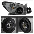 thumbnail image 3 of For 02-04 Toyota Camry TD Crystal Headlights (Chrome) TD-HD-JH-TCAM02-AM-C, 3 of 3