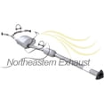 thumbnail image 4 of Northeastern Exhaust | Resonator Pipe & Pair of Mufflers Exhaust System Kit Fits 2001-2003 Acura CL 3.2L Coupe & 1999-2003 Acura TL 3.2L Sedan - Direct Fit, 4 of 7