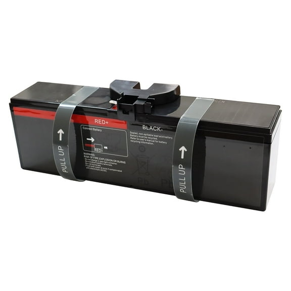 GREENTECH COMPATIBLE APCRBC161 SLA BATTERY FOR APC BN1500M2, BN1500M2-CA, BR1350MS, BR1350MS-TW, BR1500M2-LM, BR1200SI 24V 7AH REPLACES APCRBC161 RBC161 BATTERY CARTRIDGE #161