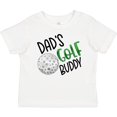 thumbnail image 3 of Inktastic Dad's Golf Buddy with Golf Ball Boys or Girls Baby T-Shirt, 3 of 5