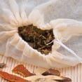 thumbnail image 3 of Bolsas de muselina de algodón, bolsas reutilizables con cordón, pequeñas bolsas de filtro de malla para té, café, para cocina, refrigerios, especias, manualidades, nueces de jabón, joyas, decoración y, 3 of 5
