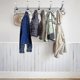 thumbnail image 5 of Wall Hook Stainless Steel Coat Hooks For Coat/towel/hat Rack Silver (2 Pack 20 Hooks), 5 of 5
