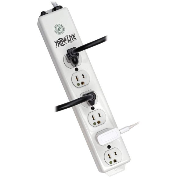 Regleta TRIPP LITE de 6 tomas, 1,8 m, blanca, UL1363