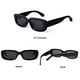 thumbnail image 1 of BUTABY Rectangle Sunglasses for Women Retro Driving Glasses 90’s Vintage Fashion Narrow Square Frame UV400 Protection Black BUTABY BUTABY, 1 of 2