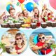 thumbnail image 5 of Hawaiian Summer Pineapple Coconut Drinking Cup Strawberry Shaped Juice Drink Cups for Birthday Weddi, 5 of 5