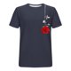 thumbnail image 4 of Camisas de Manga Larga para Hombres Imprimir Casual Cuello Redondo Blusa de Manga Corta, Camisas de Lino para Hombres, 4 of 8