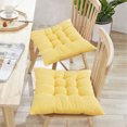 thumbnail image 5 of Zmeidao Square Chair Pads Indoor Seat Cushions Pillows Thick Soft Seat Cushion for Kitchen Dining Office Chair, 15.74×15.74inch, 5 of 6