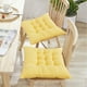 thumbnail image 4 of Cojín futón rojo de lujo con espuma de alta densidad para sofá de sala y repisa de ventana. Cojín de asiento duradero, cómodo y de uso general. Aestivo | Amarillo | AESTIVO, 4 of 6