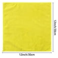 thumbnail image 3 of REGALWOVEN Microfiber Cleaning Cloths, 12 Pack Cleaning Rags for Household Yellow 12' x 12', 3 of 7