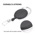 thumbnail image 4 of Retractable  Key Holder Rings, Stainless Cable Self Retracting Key Reel, Heavy Duty  Key Chain, 4 of 8