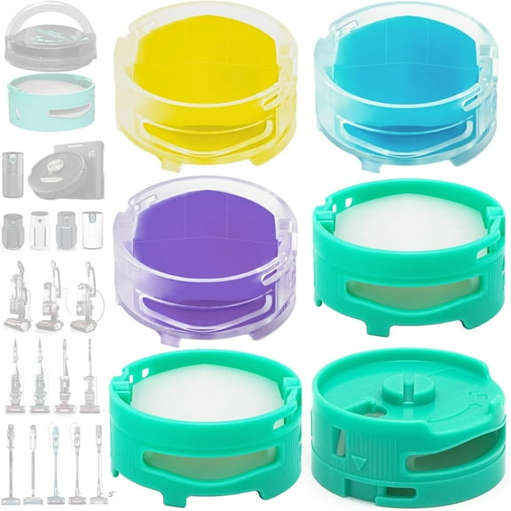 Anbaboys 6-Piece Replacement Cartridges for Shark Vacuum Cleaner