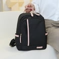 thumbnail image 2 of TIEVOSA Cloth Backpack Large Capacity Korean Version High School Student Backpack Casual Travel Fashionable Lightweight Backpack Women's Bag Trend, 2 of 9