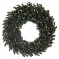 thumbnail image 1 of Vickerman Vickerman 9' Black Fir Artificial Christmas Garland Unlit, 1 of 4