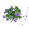 thumbnail image 3 of Zhi Multi Color Artificial Flower Bundles with Green Shrubs Faux Blooms for Outdoor Garden Porch and Indoor Home Office Table Wedding Party Decor, 3 of 6