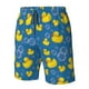 thumbnail image 4 of Fotbe Rubber Duck Trajes de Baño Estampados para Hombre, Shorts de Verano de Secado Rápido, Ropa de Playa, Bañadores-Medium, 4 of 6