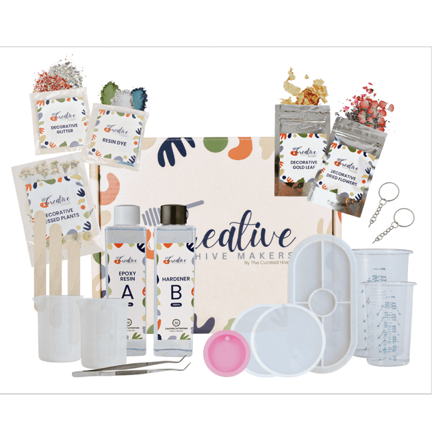 Trousse Ultime d'Art et d'Artisanat pour Adultes en Résine Époxy
