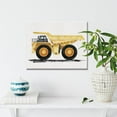 thumbnail image 4 of Construction Transportation Canvas Wall Art Watercolor Vehicles Dump Truck Canvas Painting Prints for Home Kids Bedroom Nursery Wall Decor Framed Artwork Gifts(12x15 Inch), 4 of 6