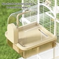 thumbnail image 2 of Automatic Bird Fountain Bird Shower Recirculating Fountain for Small Pet Birds, 2 of 14