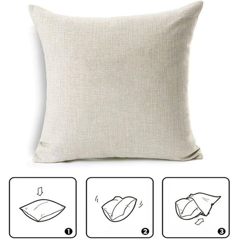 Square Transparent Pillow In Kids Room. Blank Cushion Case Template For Your Graphic Design Presentation Pillow Cover Mock Up For Print Pattern Personalized Illustration Close Up 3d Render Png