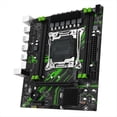 thumbnail image 1 of Placa Base X99 PR9 LGA 2011-3 Compatible con 4 Memorias RAM DDR4 Gigabit LAN SATA/NVME M.2 Compatible con CPU E5 26XX V3, 1 of 5