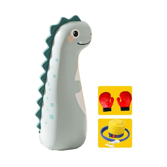 Inflatable Boxing Column Kids Tumbler Inflatable Standing Punching Boxing Bag I0M7 Toys Girls Sport For Boys Gift Birthday