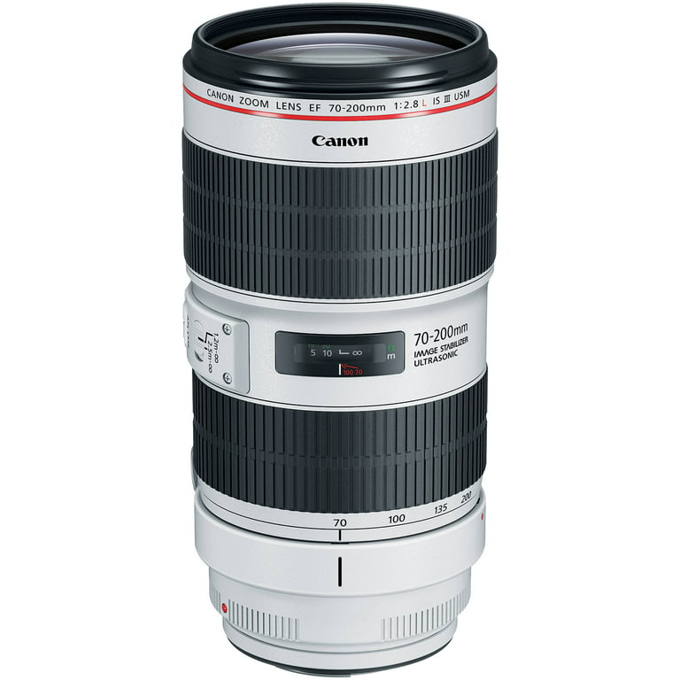Canon EF 70-200mm f/2.8L IS III USM Lens with Tripod + UV Filter +