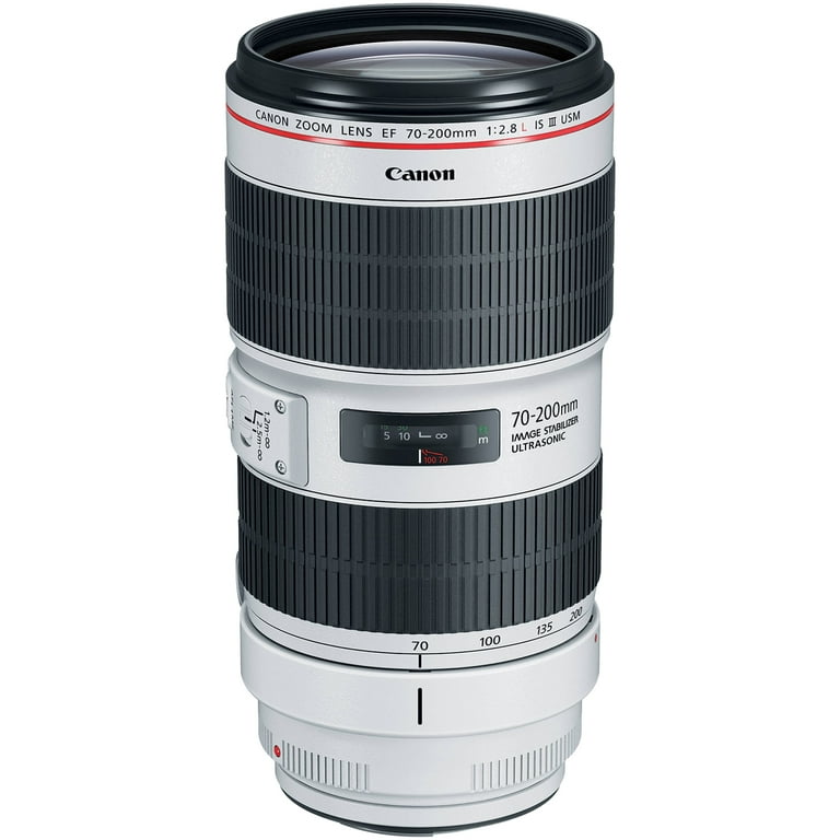 Canon EF 70-200mm f/2.8L IS III USM Lens with Tripod + UV Filter +